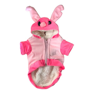 Stitch Disfraz Chamarra para Perro con forro de polar Halloween con capucha