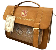 Cargar imagen en el visor de la galería, Harry Potter Bolso tipo Portafolio Hogwarts express plataforma 9 3/4
