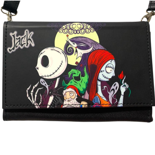 Bolso Jack Skelington Porta Celular, Cartera, Tarjetero y Monedero