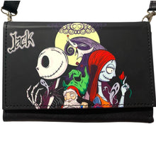 Cargar imagen en el visor de la galería, Bolso Jack Skelington Porta Celular, Cartera, Tarjetero y Monedero
