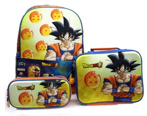Dragon Ball Set mochila lonchera y lapicera