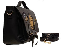 Cargar imagen en el visor de la galería, Mochila Harry Potter Hogwarts Mini Portafolio Bolso Quidditch Plataforma 9 3/4 Bolsa Camel
