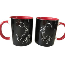 Cargar imagen en el visor de la galería, Pkt Tazas Bella Y Bestia Novios Pareja San Valentin
