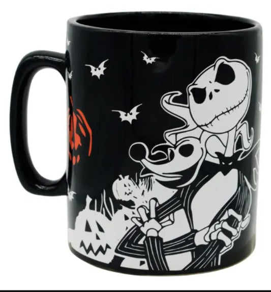 Taza Jack, Zero Y Luna Jumbo Tarro Big Tai Negro Capacidad 900 ml