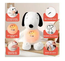 Cargar imagen en el visor de la galería, Peluche Snoopy que Respira Ayuda con problemas de Ansiedad
