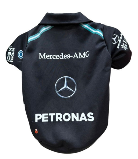 Playera F1 Mercedes Antonelli Russel Para Mascota Formula 1 Perro o Gato