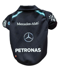 Cargar imagen en el visor de la galería, Playera F1 Mercedes Antonelli Russel Para Mascota Formula 1 Perro o Gato
