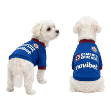 Cargar imagen en el visor de la galería, Playera Cruz Azul Jersey Para mascota Perro o Gato varias tallas disponibles
