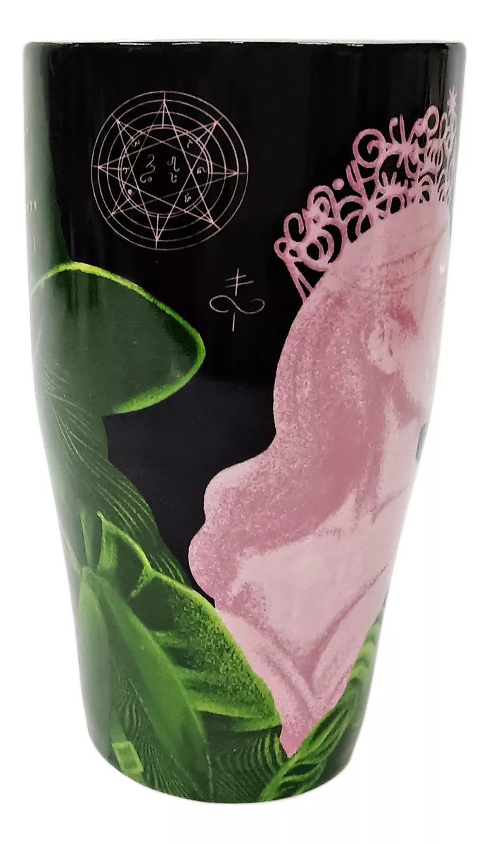 Wicked Taza Grande Porcelana Personajes Animados Tarro Alto 600 Ml