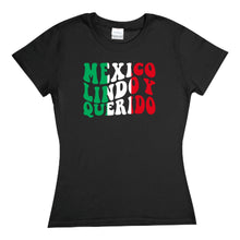 Cargar imagen en el visor de la galería, Playera México Lindo y Querido 15 de Septiembre Día de la Independencia Días Patrios de Algodón con Manga Corta Mexico
