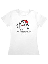 Cargar imagen en el visor de la galería, Playera Flork Navidad No tia no Tengo novio Sarcasmo Familia Fiesta
