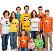Cargar imagen en el visor de la galería, Pkt Toy Story 10 Playeras Familia  Evento
