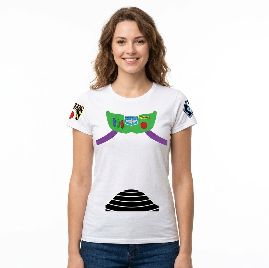 Playera Buzz Lightyear Toy Story Evento Caballero, Dama Infatil, Juvenil o bebe