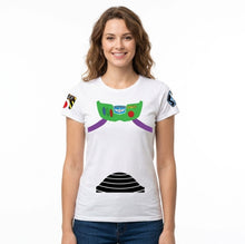 Cargar imagen en el visor de la galería, Playera Buzz Lightyear Toy Story Evento Caballero, Dama Infatil, Juvenil o bebe
