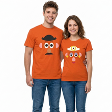 Cargar imagen en el visor de la galería, Pkt Sr Y Sra Cara De Papa Playeras Toy Story Pareja  Evento
