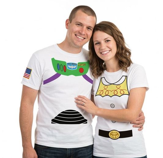 Set Jessie Y Buzz 2 Playeras Toy Story Familia Evento