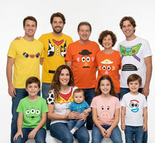 Cargar imagen en el visor de la galería, Pkt Toy Story 10 Playeras Familia  Evento
