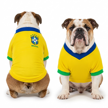 Cargar imagen en el visor de la galería, Playera Seleccion Brasil  Perro Jersey Mundial 2026 Gato Mascota
