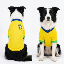 Cargar imagen en el visor de la galería, Playera Seleccion Brasil  Perro Jersey Mundial 2026 Gato Mascota
