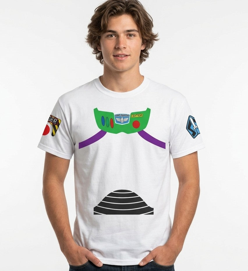 Playera Buzz Lightyear Toy Story Evento Caballero, Dama Infatil, Juvenil o bebe