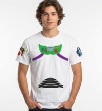Cargar imagen en el visor de la galería, Playera Buzz Lightyear Toy Story Evento Caballero, Dama Infatil, Juvenil o bebe
