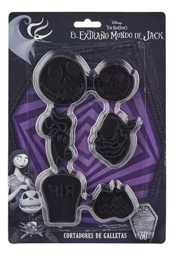 Jack skellington Cortadores de galletas extraño mundo de Jack 30 aniversario