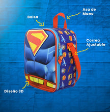 Cargar imagen en el visor de la galería, Superman Lonchera Hero Armor 2025 Escolar 3D
