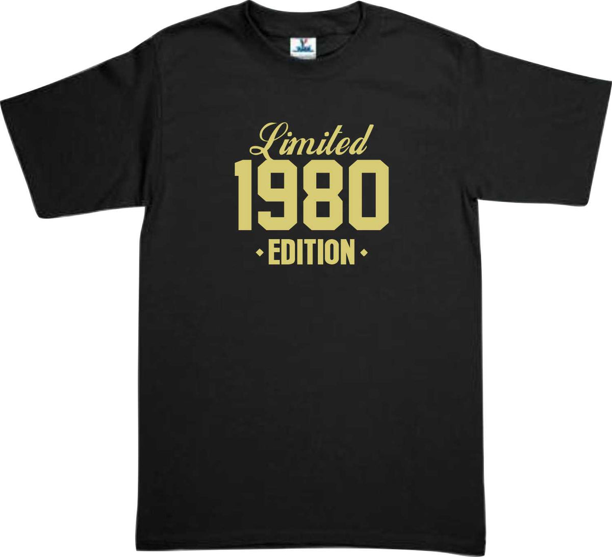 Playera Cumpleaños Limited Edition MD1 Año Personalizable corte Infantil, Dama o Caballero