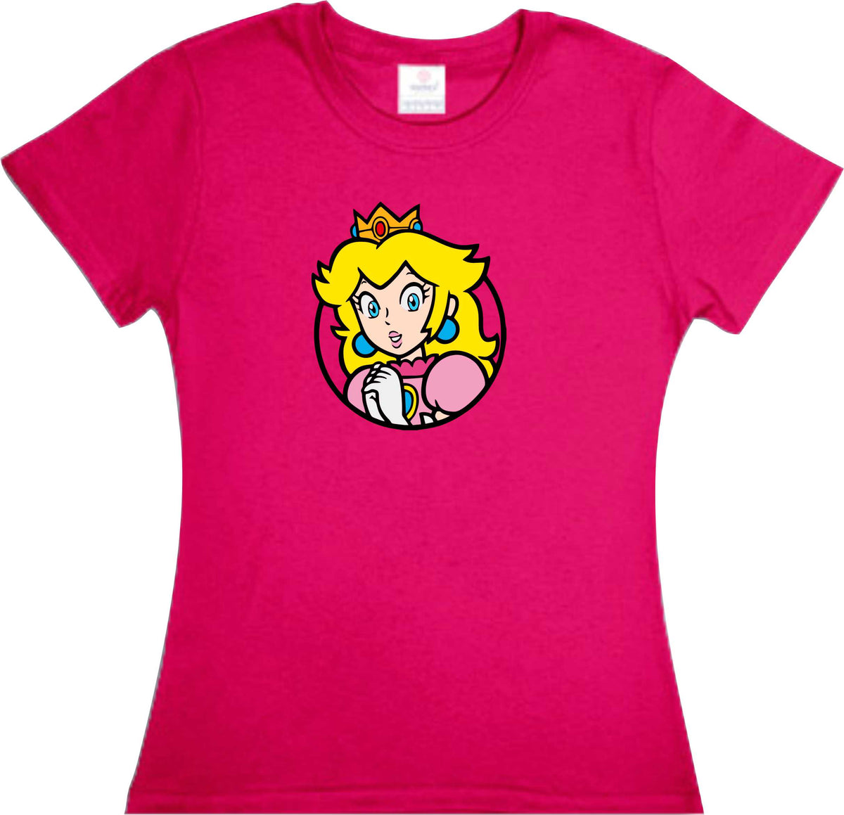 Playera Princesa Peach Gamer Mario Mod 1