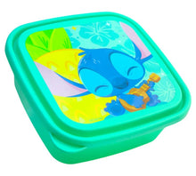 Cargar imagen en el visor de la galería, Stitch Sandwichera Contenedor Lunch Box Lonchera
