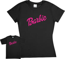 Cargar imagen en el visor de la galería, Set Barbie 2 Playeras Fiesta Dia de las Madres Mamá e hija Familia Evento Duo Mamá e Hija Cosplay Evento
