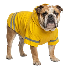 Cargar imagen en el visor de la galería, Impermeable Para Perro Con Capucha Y Tira Reflectante Gato
