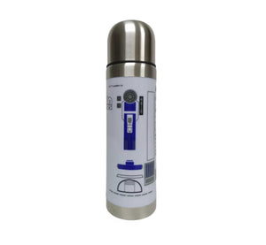 Termo R2D2 Cafe Vaso Termico Disney Star Wars Acero Inox 500ml Color Pendiente