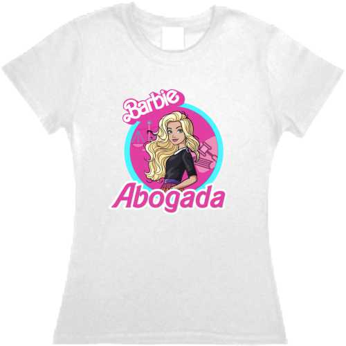 Playera Barbie Profesionistas Dama varias profesiones