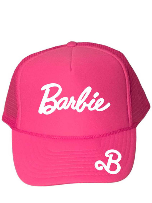 Gorra Barbie tipo trucker malla