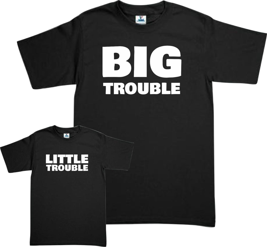 Big Trouble Little trouble Padre papa e hijo Dia del Padre Familia Evento Duo Papá e Hijo