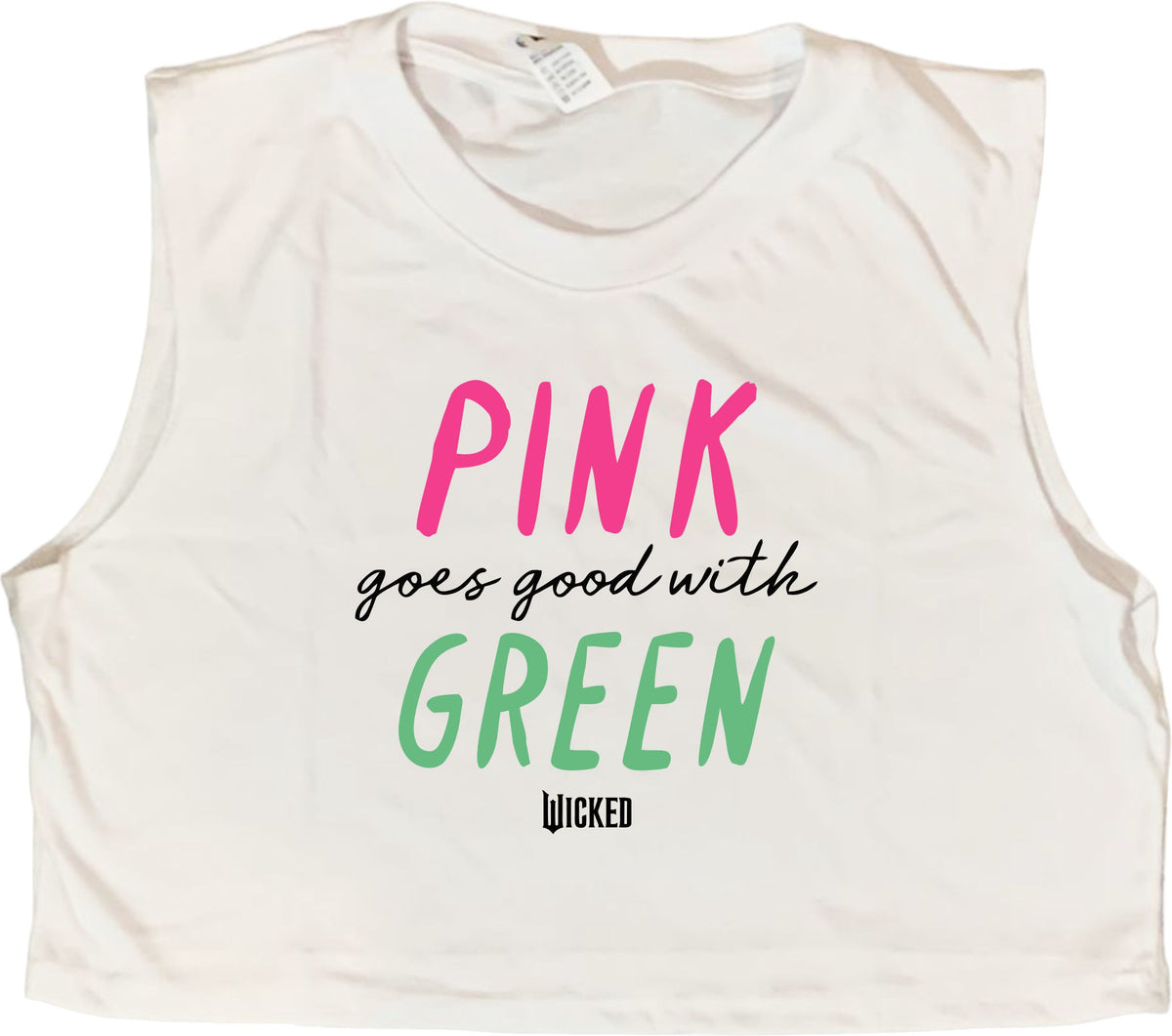 Pink goes good with green Ombliguera Dama