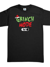 Cargar imagen en el visor de la galería, Playera Grinch Mode On Navidad Dama / Caballero o Infantil evento Familia Reunion
