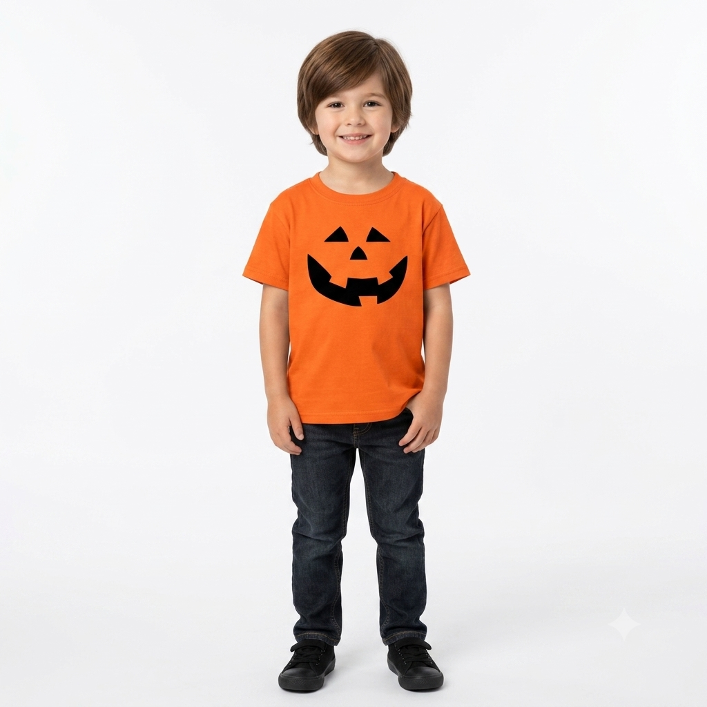 Playera Calabaza de Halloween Dama / caballero o Infantil