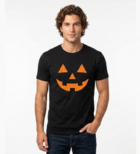 Cargar imagen en el visor de la galería, Playera Calabaza de Halloween Dama / caballero o Infantil
