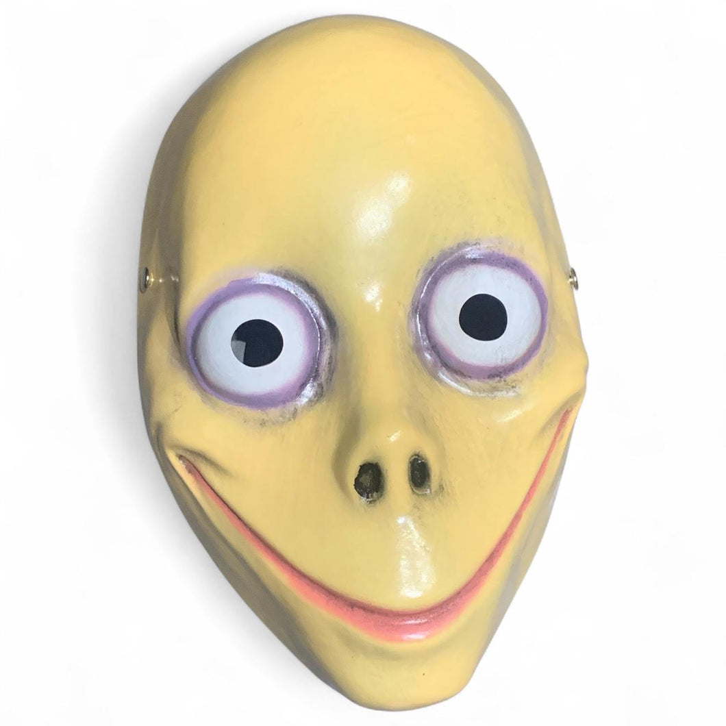Mascara Momo Disfraz Halloween Cosplay Fibra de Vidrio