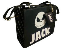 Cargar imagen en el visor de la galería, Bolsa Jack Skelligton Extraño Mundo Halloween Negra
