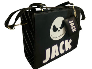 Bolsa Jack Skelligton Extraño Mundo Halloween Negra