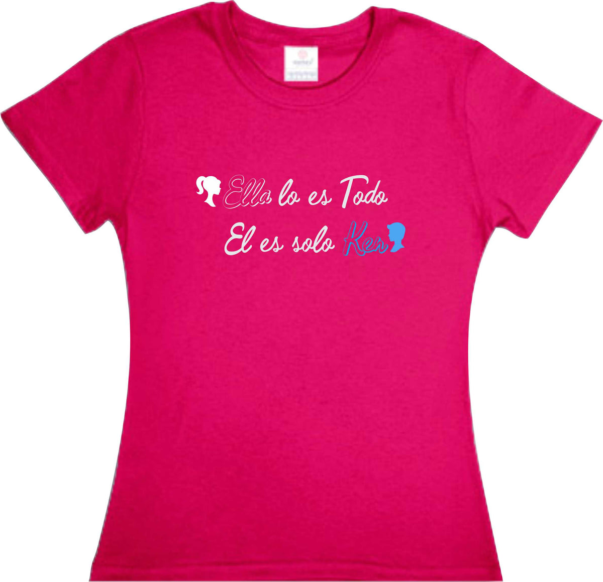 Playera Barbi Ella lo es Todo El es solo Dama/Caballero/Infantil