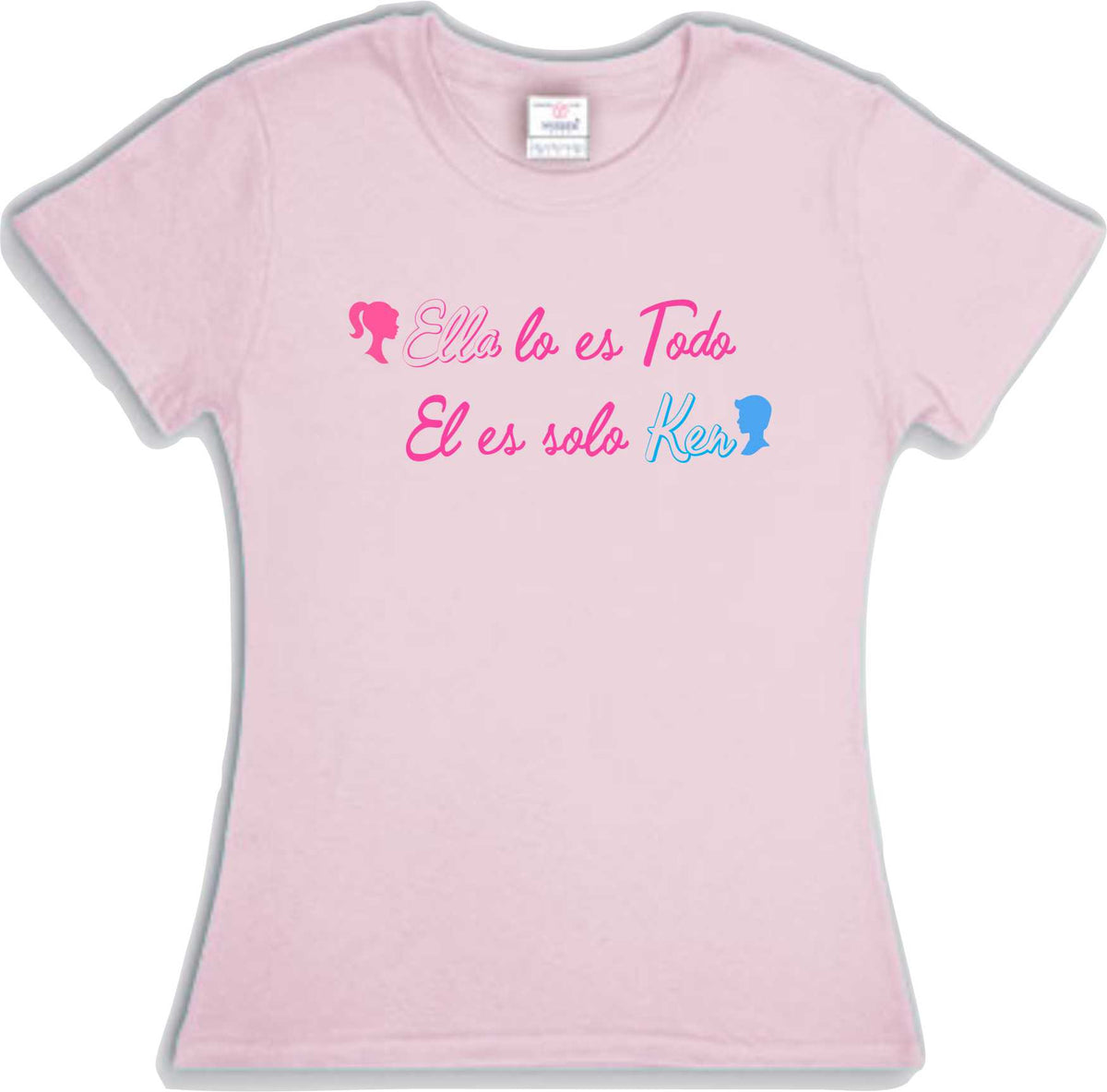 Playera Barbi Ella lo es Todo El es solo Dama/Caballero/Infantil