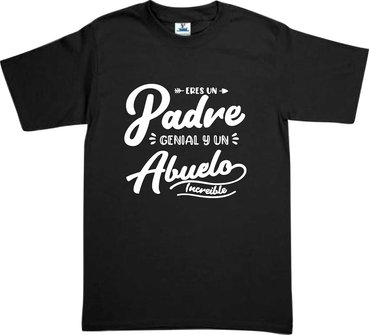 Playera eres un padre genial y un abuelo increible dia del padre