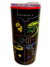 Cargar imagen en el visor de la galería, Harry Potter Termo Doble Pared con Tapa Transparente Hogwarts Vaso Térmico Capacidad 450 ml
