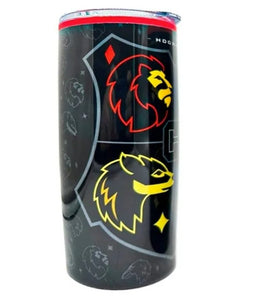 Harry Potter Termo Doble Pared con Tapa Transparente Hogwarts Vaso Térmico Capacidad 450 ml