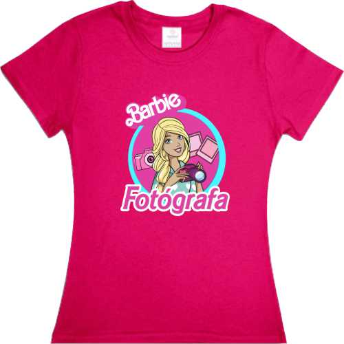 Playera Barbie Profesionistas Dama varias profesiones