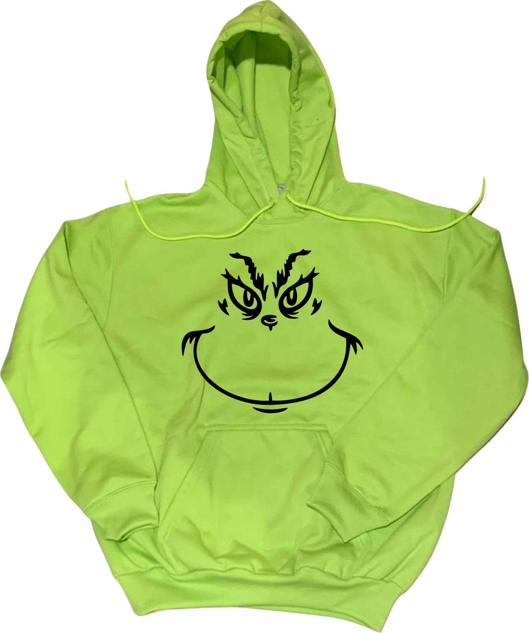 Sudadera Grinch Navidad Disfraz Hoodie Adulto o Infantil verde limonFiesta Evento Cosplay Navideña